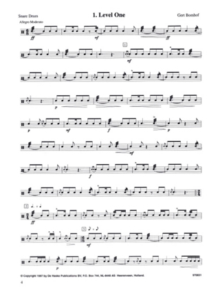 10 Solos For Percussions - Gert Bomhof - Partition - Multi Percussions